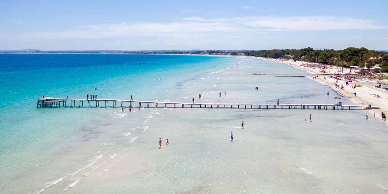 Apartment Alcudia Ocean View Bagian luar foto